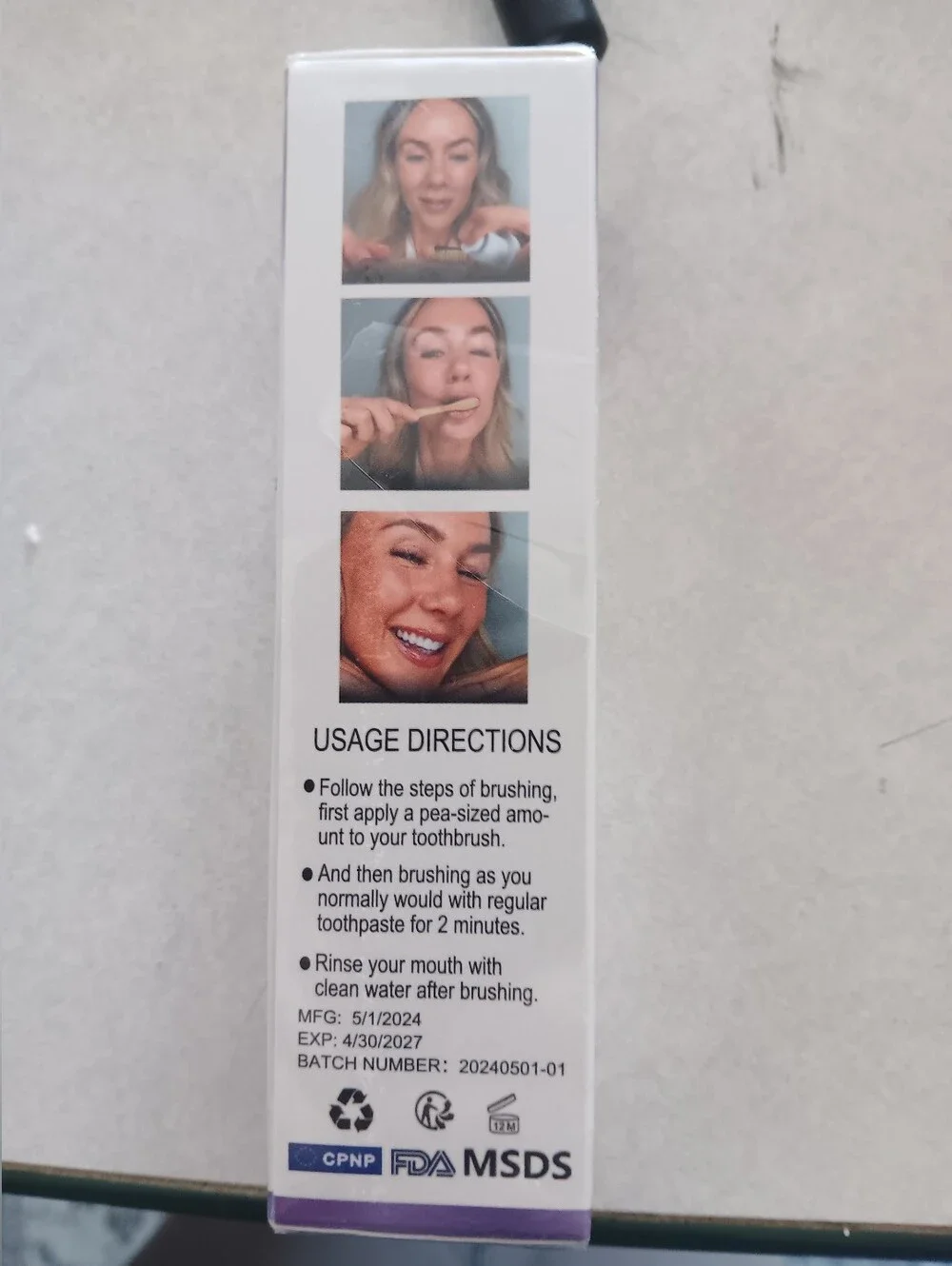 Toothpaste - Whitening